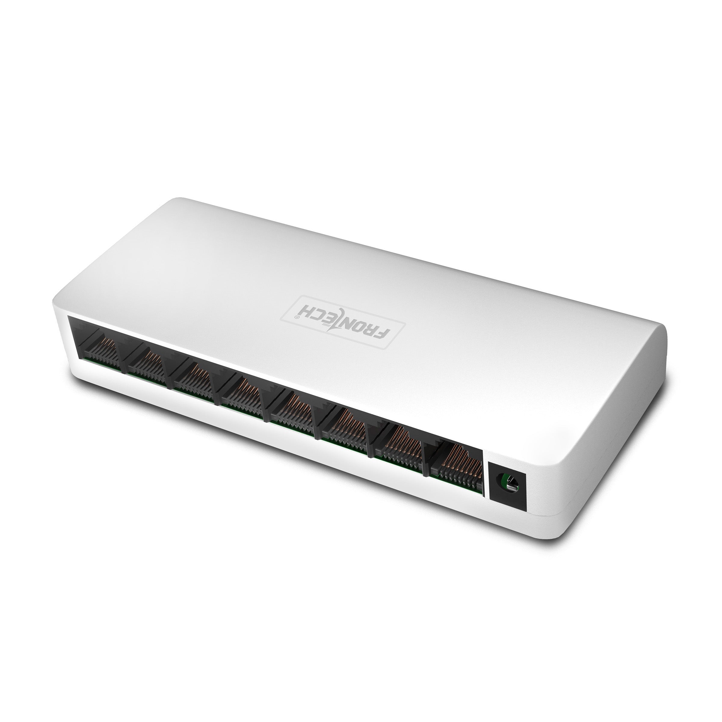 FRONTECH 8 Port Gigabit Ethernet Switch | 10/100/1000Mbps | Plug & Play LAN Hub for Router, Computer, Gaming Console, Printer & IP Camera | Wall Mountable | Hi-Speed Network Switch (NC-0052) FRONTECH 8 Port Gigabit Ethernet Switch | 10/100/1000Mbps | Plug & Play LAN Hub for Router, Computer, Gaming Console, Printer & IP Camera | Wall Mountable | Hi-Speed Network Switch (NC-0052)